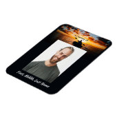 Magnet Flexible Poche Memorial Keepsaké Kayaking Sport (Côté Gauche)