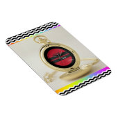 Magnet Flexible Pocket Watch Poker Time  Refrigerator  (Côté Droit)