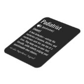 Magnet Flexible Podiatrist definition (Côté Gauche)