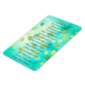 Magnet Flexible Poème de prière de James Montgomery (Côté Gauche)