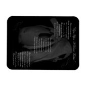 Magnet Flexible Poème de professeur de danse (Horizontal)