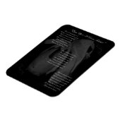 Magnet Flexible Poème de professeur de danse (Côté Gauche)