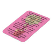 Magnet Flexible Poème d'infirmière à la retraite (Côté Gauche)