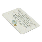 Magnet Flexible Poème grand-mère aux oiseaux (Côté Droit)