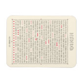 Magnet Flexible Poème Inspirateur Desiderata (Horizontal)