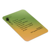 Magnet Flexible Poème pandémique inspirationnel 1919 (Côté Droit)