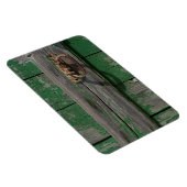Magnet Flexible Poignée de porte rouillée sur porte verte (Côté Droit)