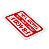 Magnet Flexible Poignée Fragile Avec Soin (Côté Droit)