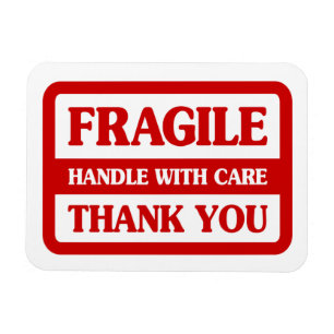 Magnet Flexible Poignée Fragile Avec Soin