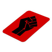 Magnet Flexible Poing de la puissance noire (Côté Gauche)