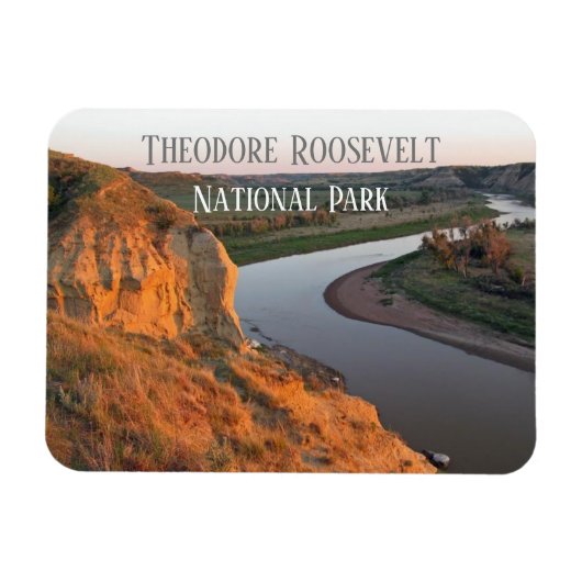 Magnet Flexible Point de vue panoramique, parc national Theodore R (Horizontal)