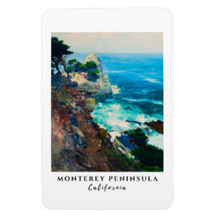 Magnet Flexible Point Lobos Monterey Peninsula Californie Mer