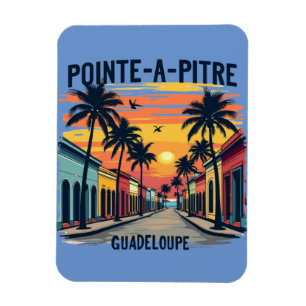 Magnet Flexible Pointe-à-Pitre Guadeloupe Sunset
