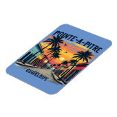 Magnet Flexible Pointe-à-Pitre | Guadeloupe Sunset (Côté Gauche)
