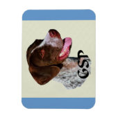 Magnet Flexible Pointeur allemand (Vertical)