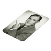 Magnet Flexible Pointing homme d'affaires (Côté Gauche)