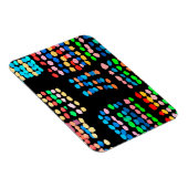 Magnet Flexible Points colorés (Côté Droit)