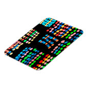 Magnet Flexible Points colorés (Côté Gauche)