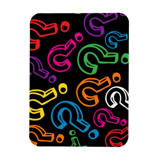 Magnet Flexible Points d'interrogation (Vertical)