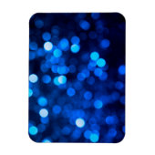 Magnet Flexible Points lumineux bleus Abstraits (Vertical)