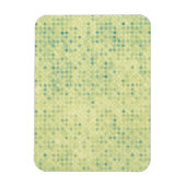 Magnet Flexible Points Micro bleus fanés sur Jaune (Vertical)