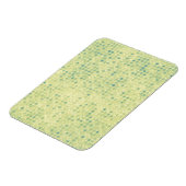 Magnet Flexible Points Micro bleus fanés sur Jaune (Côté Gauche)