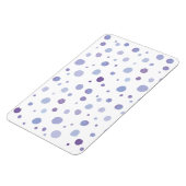 Magnet Flexible points noirs peints à la main (Côté Gauche)