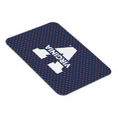 Magnet Flexible Pois de Virginia Cavaliers (Côté Droit)