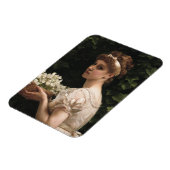 Magnet Flexible Pois en fleurs (par Edward Poynter) (Côté Gauche)