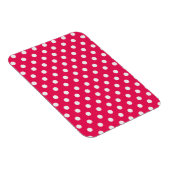 Magnet Flexible Pois Rose Et Blanc (Côté Droit)