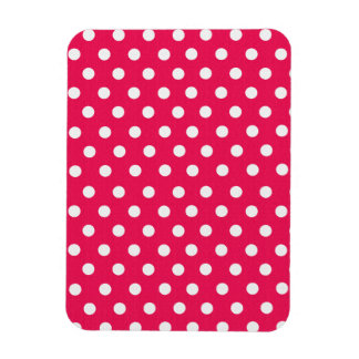 Magnet Flexible Pois Rose Et Blanc