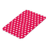 Magnet Flexible Pois Rose Et Blanc (Côté Gauche)