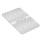 Magnet Flexible Pois Silver Gradient par Shirley Taylor (Côté Droit)