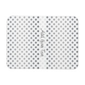 Magnet Flexible Pois Silver Gradient par Shirley Taylor (Horizontal)