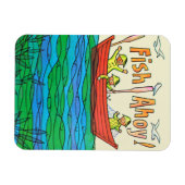 Magnet Flexible Poisson Ahoy ! (Horizontal)