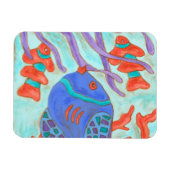 Magnet Flexible Poisson de couleur pop (Horizontal)