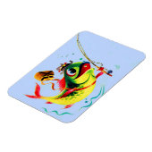 Magnet Flexible poisson de pêche (Côté Gauche)