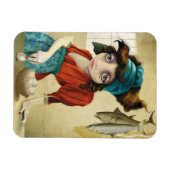 Magnet Flexible Poisson et oeuf (Horizontal)