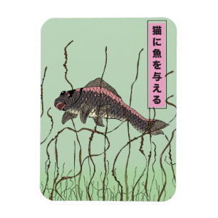 Magnet Flexible Poisson Pour Un Chat
