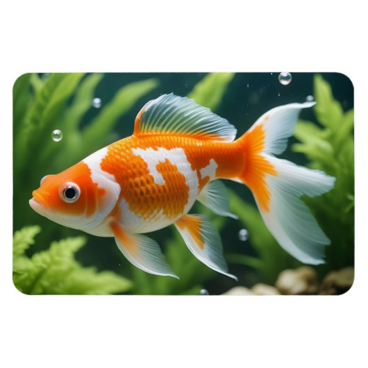 Magnet Flexible Poisson rouge  (Horizontal)
