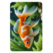 Magnet Flexible Poisson rouge  (Vertical)