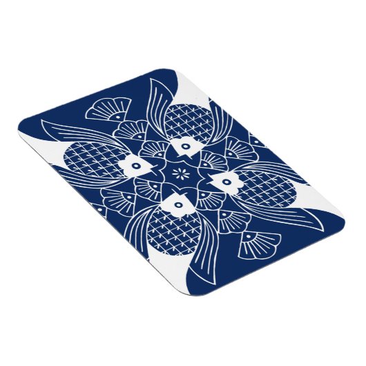 Magnet Flexible Poisson sous-marin avec Arrière - plan bleu (Côté Droit)