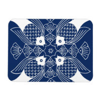 Poisson sous-marin avec Arrière - plan bleu