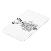 Magnet Flexible Poisson stylisé (Côté Gauche)