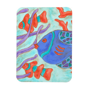 Magnet Flexible Poissons Bruit-Colorés