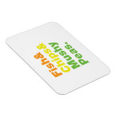 Magnet Flexible Poissons & Chips & Pois Musqués. (Côté Droit)