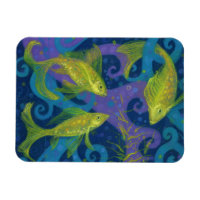 Poissons d'or Peinture d'art animal sous-marin