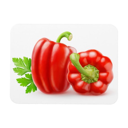 Magnet Flexible Poivrons rouges (Horizontal)