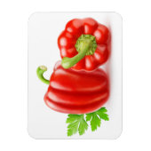 Magnet Flexible Poivrons rouges (Vertical)