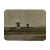 Magnet Flexible Polder avec moulins près d'Overschie (Horizontal)